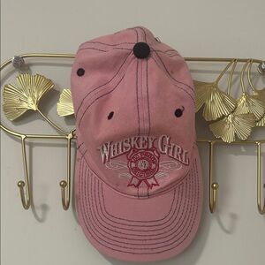 Pink “Whiskey Girl” Baseball Cap – Vintage Vibe